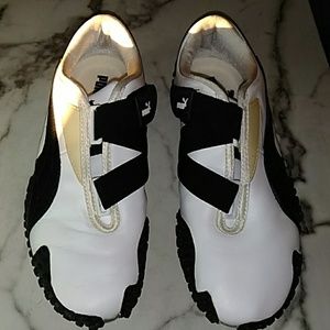 Puma - Mostro CL White Black Size 8